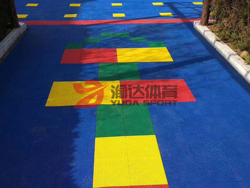 幼兒園懸浮地板跑道